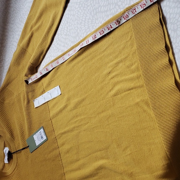 Goodfellow & Co Sweaters Mustard Yellow Crewneck Sweater Size S Nwt
